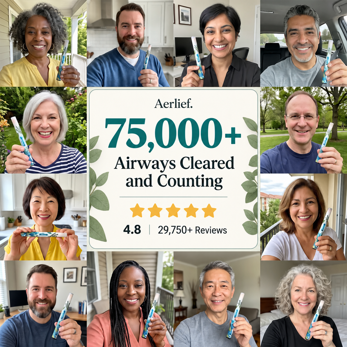 Aerlief Botanical Lung Inhaler