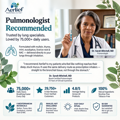 Aerlief Botanical Lung Inhaler
